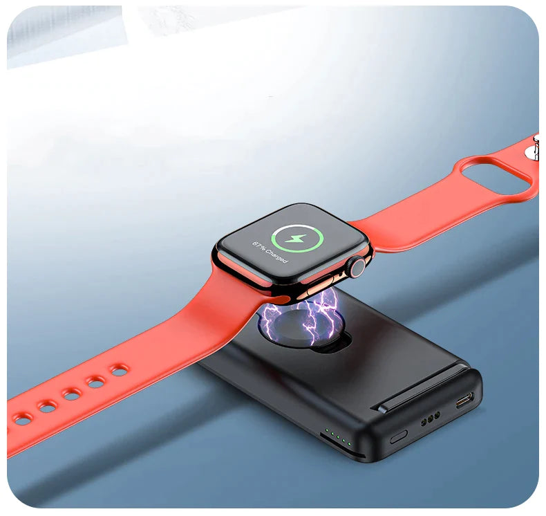 MacSafe 3in1 5000mAh  Magnetic Wireless Power Bank & Charger Station - Premium Chargers & Powerbanks from Dressmycell.com - Just $60! Shop now at Dressmycell.com MacSafe 3in1 5000mAh  Magnetic Wireless Power Bank & Charger Station - Premium Chargers & Powerbanks from Dressmycell.com - Just $60! Shop now at Dressmycell.com